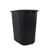 진성울트라 PP 회전 휴지통 13L~50L, 30L 휴지통_블랙