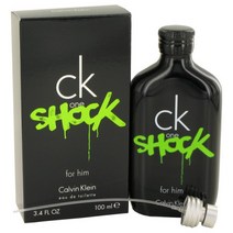 캘빈클라인 향수 오드뚜왈렛 CK One Shock Eau De Toilette Spray 100 ml, 3.40oz