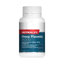 NUTRALIFE 뉴질랜드 정품 뉴트라라이프 양태반 34000mg 60캡슐, 1개
