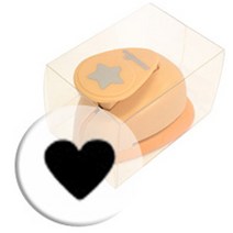 종이나라 모양펀치(중) 17종모양(종이나라), 5.하트