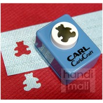 CARL 칼(CARL)모양펀치(CP-1) 93종모양(18mm) (1), 곰 모양