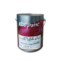KCC 락카페인트 CL440 4L 유광 반광 무광 철재페인트 목재페인트, 황색(무.광)