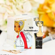 자체브랜드 라벨 택종이 tag 4묶음, 피카소