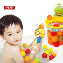엄지 뉴 뽀로로 목욕농구놀이, 혼합 색상
