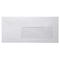 오피스존 창봉투 원창 100매입 우편 무지 봉투, 100매