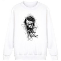 트렌드밤 맨투맨 티셔츠 3XL 빅사이즈 화이트 48_joker white