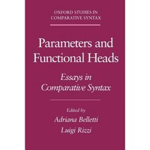 Parameters and Functional Heads: Essays in Comparative Syntax Paperback, Oxford University Press, USA