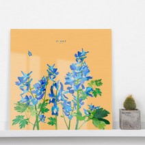 꾸밈 tm027-아크릴액자감성플라워시리즈01 액자, 5.파란꽃