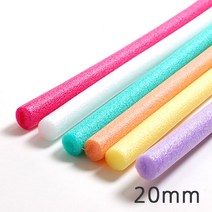 꾸미기만들기 백업 20mm 2M 빽업 스폰지막대 가래떡스폰지, 파랑