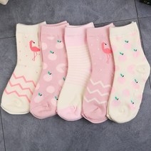 예쁘니양말 006-프라밍5족set 아동양말 디자인이 다양해서 인기좋아요