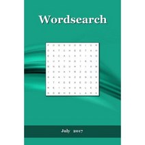 Word Search: July 2017 Paperback, Createspace Independent Publishing Platform