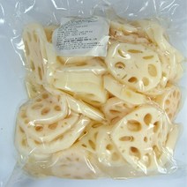 우리존 세척 염장 연근 1kg 10kg, 1개