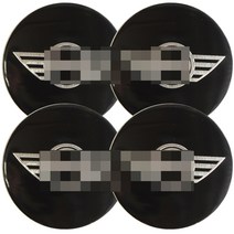 카포카 차량용 휠캡 휠스티커 56mm 65mm 4개1세트 (차량한대분), 56mm MINI, 4개