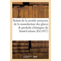 Statuts de La Societe Anonyme de La Manufacture Des Glaces Et Produits Chimiques de Saint-Gobain Paperback, Hachette Livre Bnf