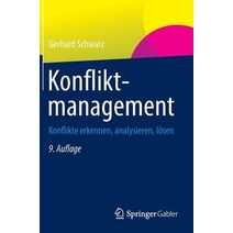 Konfliktmanagement: Konflikte Erkennen Analysieren Losen Hardcover, Gabler Verlag