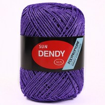 마마니트 댄디실 댄디뜨개실, 20 보라, 1개