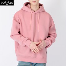 타운클로 오버핏 네오프렌 후드티