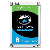 씨게이트 시게이트 SeaGate CCTV 녹화기 전용 하드 무상 AS3년 정품 HDD, 6TB