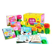 스마트베어 튤립 사운드북 세트 [전5권] 선물 말재미 동요 돌선물