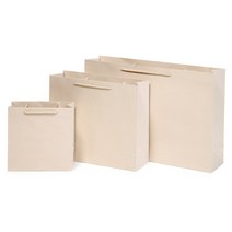 이엔그린 쇼핑백, 선택72)컬러무지-아이보리(대)-1매