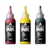 홀베인 아크릴잉크 (HAI) 100ml 낱색 B (색상선택), I851 PHTHALO GREEN