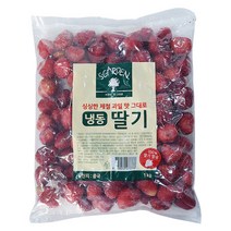 세미원푸드 냉동딸기, 2팩, 1kg