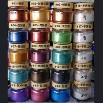 칼라펄 안료펄 안료, 연그린펄
