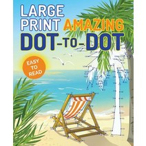 Large Print Amazing Dot-To-Dot Paperback, Thunder Bay Press