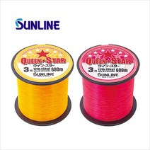 [선라인] 퀸스타 대용량 모노라인 600m-윤성 정품, 7호(옐로우)