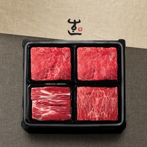 한우지예 1++(8)등급 온가족 2호(불고기600g*2 국거리600g 장조림600g) 선물세트, 1set