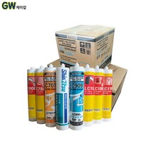 럭키 실리콘 한박스, LC909 비초산 실리콘 25개 한박스 녹색