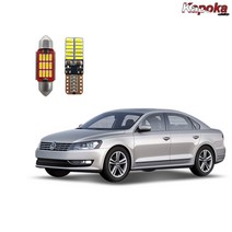 카포카 + 폭스바겐 파사트 (2011~2015년) 전용 LED실내등 트렁크등, 글로브등T10, 1개