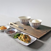 [키친스타일] 핸드메이드 원목 테이블매트, 02_블랙, 1개(1인용)