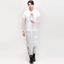 다사와닷컴 성인용_일회용우비, 화이트