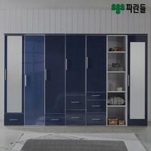 파란들 페리 2단봉 틈새옷장 ch, 아카시아투톤