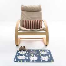 비에심플 깜찍이 썬글라스 고양이 발매트, 다크네이비 썬글라스고양이(소)