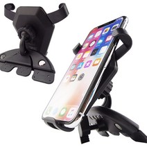 더조은셀러 CD슬롯 차량용 무선 충전기 충전거치대 고속, 고속 무선 충전 CD슬롯 거치대 (단일상품)