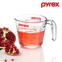 파이렉스 유리 계량컵, 레드, 2000ml