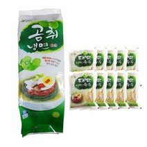 산채 곰취냉면10인분+태백육수10인분, 5500g, 1set