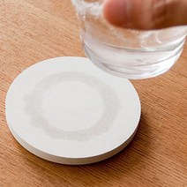 파파스 규조토 비누받침대 컵받침, 원형 비누받침대(화이트), 1개