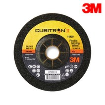 3M 연마석 그라인더날 4인치 황금돌 80방, 1개