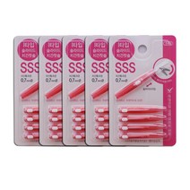 오존 슬라이드 치간칫솔 I형 5P SSS (0.7mm) 5개