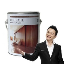 [마이칼라페인트] 프리미엄 오일스테인 데크오일 4L, 황색