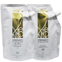 로레알 엑스텐소 올레오쉐입 스무딩 크림 스트레이트 손상, 1개, 손상모발용, 400ml