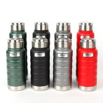 오슬로 스테인레스 기능성 아웃도어 텀블러, 그린, 700ml