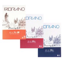 파브리아노 드로잉 아트북 상단제본형, A4 120g 40매(AT02)