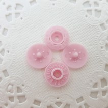일본 썬그립 [Sun Grip] T단추 기구 및 티단추 11 13mm 선택구매 마스크목걸이 필수 아이템, 13mm 핑크(8세트)