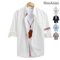 후앙스 삼색테이프 롤업셔츠 TCBST1850