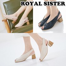 A2A 0016 5cm 여성 쿠션 토오픈 슬링백 펌프스힐 미들힐 샌들힐