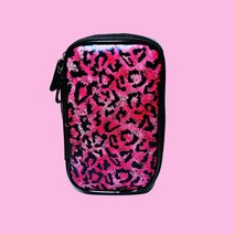 [hk701]네오파드 에나멜 화장품 파우치 가방(대형)